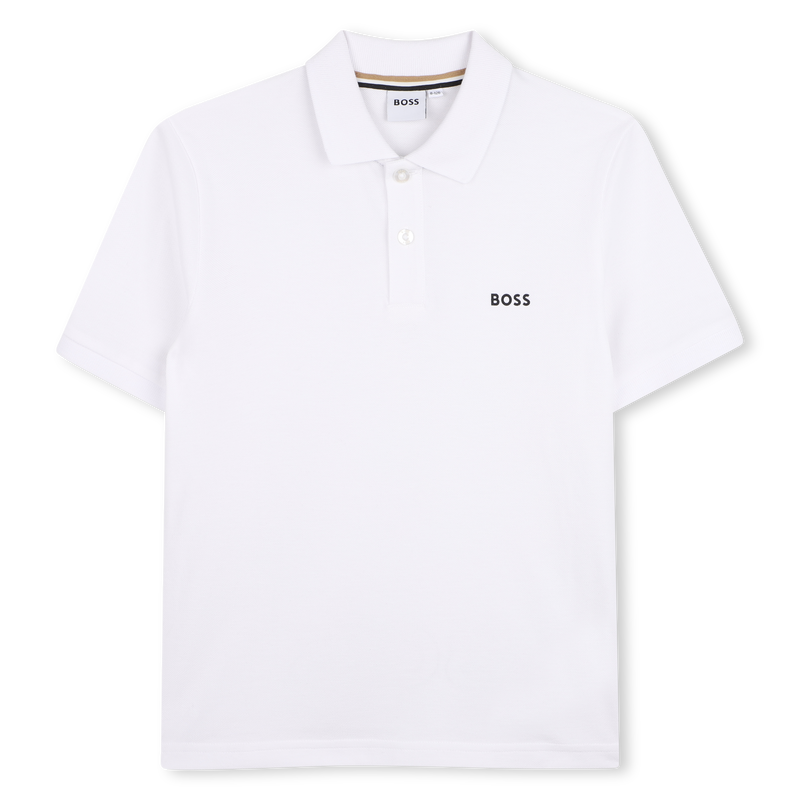 POLOSHIRT MET KORTE MOUWEN BOSS 
                        BOY