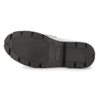 Mocassins en cuir de vachette m&eacute;tallis&eacute; DKNY 
                    FILLE