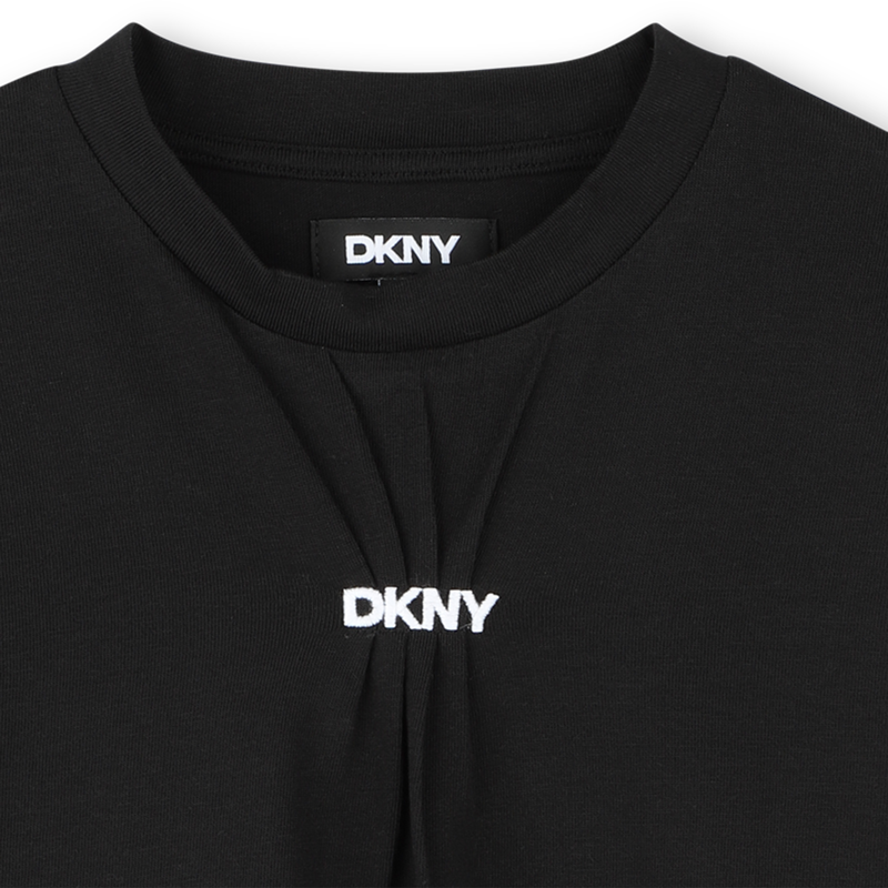 Soepel T-shirt van katoen DKNY 
                        GIRL
