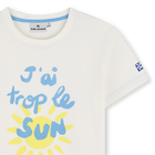 Tee-shirt manches courtes KIDS AROUND 
                    GARCON