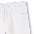Broek van katoen en linnen DKNY 
                    GIRL