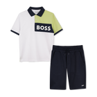 Polo et short BOSS 
                    GARCON