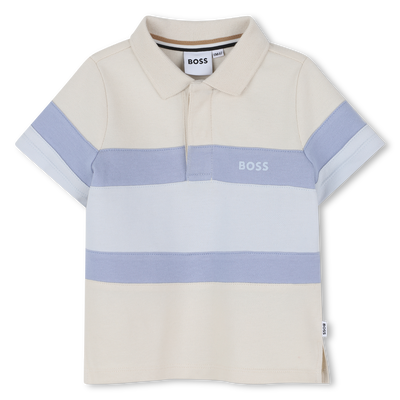 POLO MANCHES COURTES BOSS GARCON