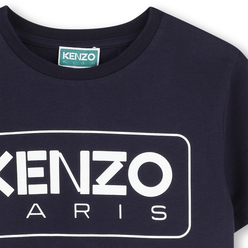 T-shirt coton manches courtes KENZO KIDS 
                        GARCON
