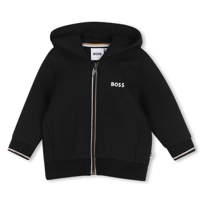 Cardigan &agrave; capuche BOSS GARCON