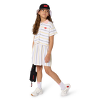 Gestreepte jurk HUGO 
                    GIRL