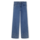 Jeans met verstelbare taille MICHAEL KORS 
                    GIRL