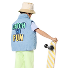 Bucket hat met badge BILLIEBLUSH 
                    BOY
