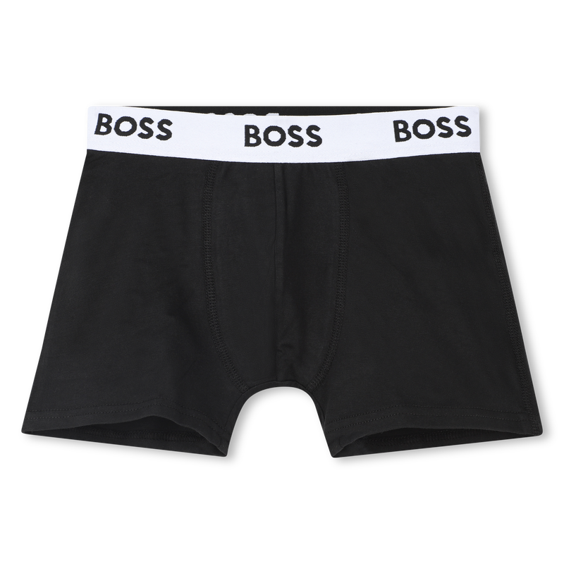 LOT DE 3 BOXERS BOSS 
                        GARCON