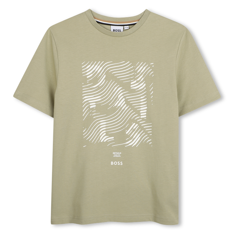 T-shirt met korte mouwen BOSS 
                        BOY