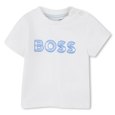 T-shirt avec imprim&eacute; logo BOSS GARCON