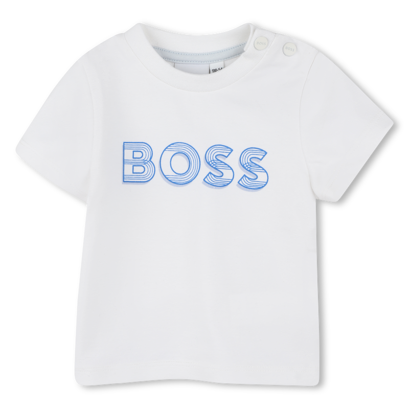 T-shirt met logoprint BOSS 
                        BOY