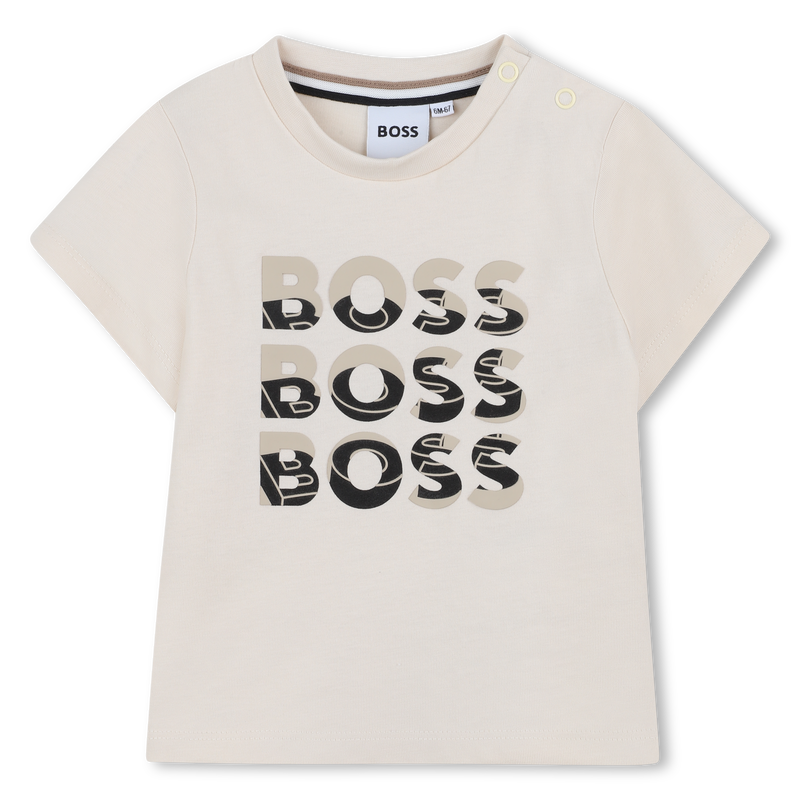 T-shirt met korte mouwen BOSS 
                        BOY
