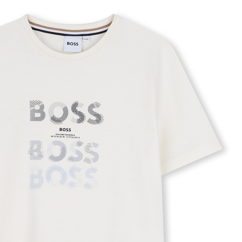 Tee-shirt manches courtes BOSS 
                        GARCON