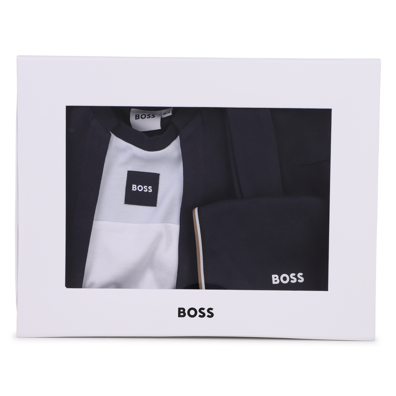 Ensemble pyjama, bonnet et bavoir BOSS 
                        GARCON