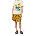 T-shirt avec imprim&eacute; tournesol KENZO KIDS 
                    UNISEXE
