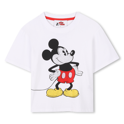 T-shirt en coton Mickey MARC JACOBS FILLE