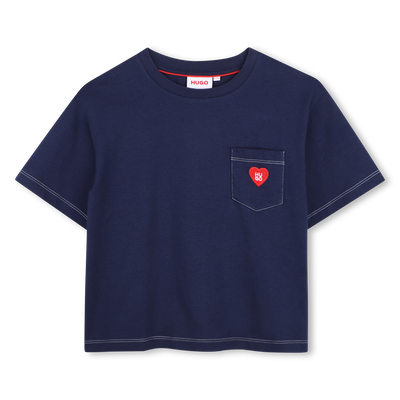 Tee-shirt manches courtes HUGO FILLE