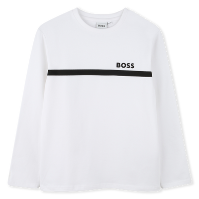 TEE-SHIRT MANCHES LONGUES BOSS GARCON
