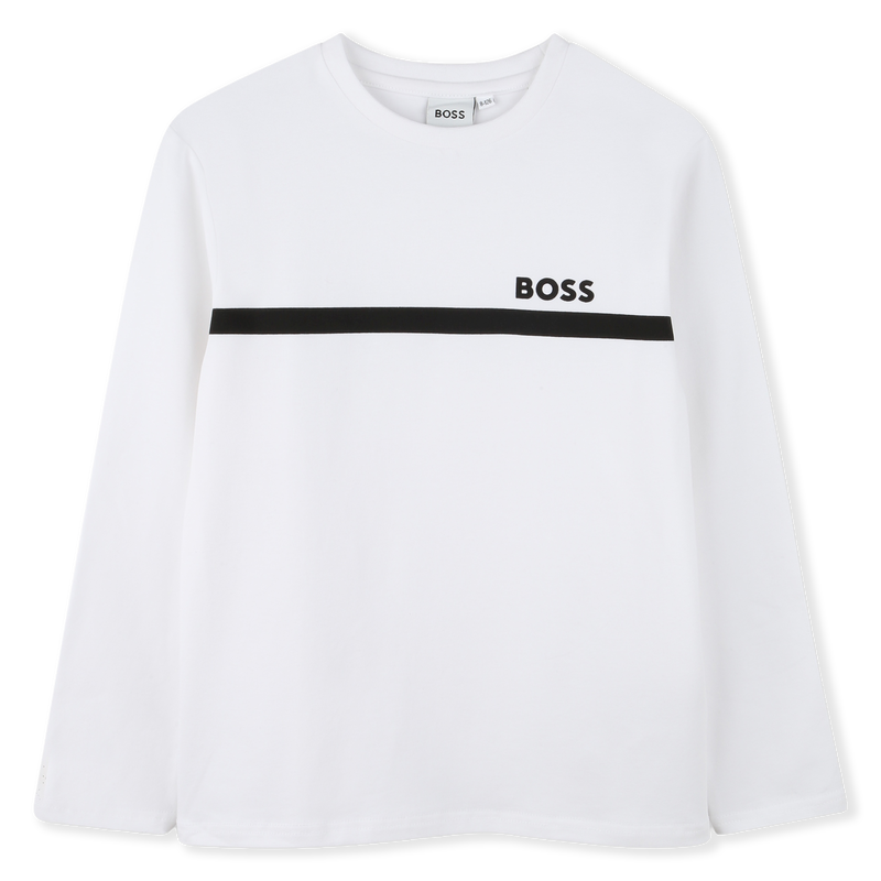 TEE-SHIRT MANCHES LONGUES BOSS 
                        GARCON