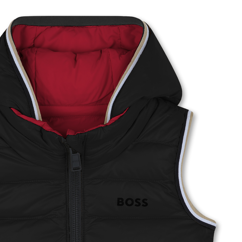 Doudoune sans manches r&eacute;versible BOSS 
                        GARCON