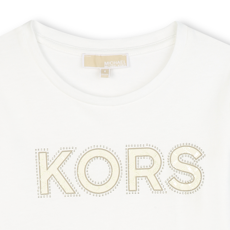 T-shirt manches longues en jersey MICHAEL KORS 
                        FILLE