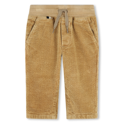 Effen velours broek BOSS BOY