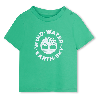 T-SHIRT MET KORTE MOUWEN TIMBERLAND BOY