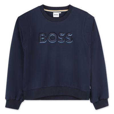 Sweat-shirt brod&eacute; BOSS FILLE