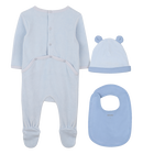 Ensemble pyjama + bonnet + bavoir KENZO KIDS 
                    UNISEXE