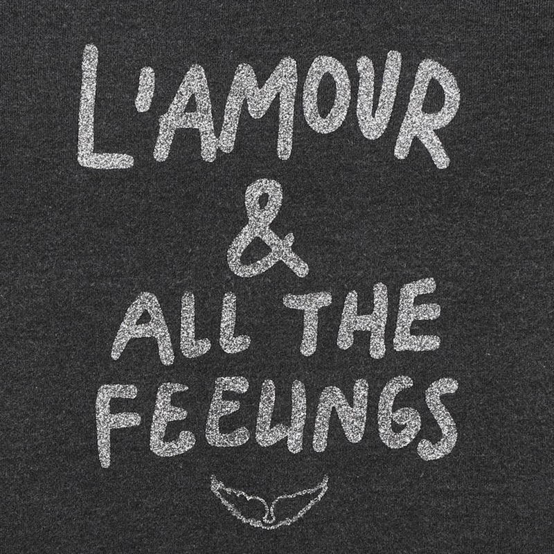 Sweat-shirt en molleton ZADIG & VOLTAIRE 
                        FILLE