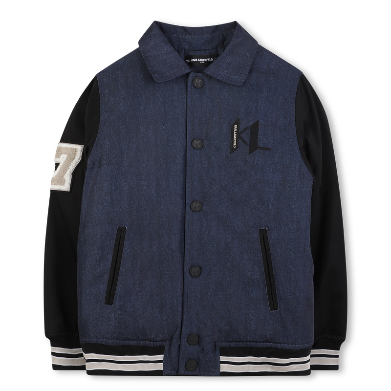 Bomber en polyester KARL LAGERFELD KIDS 
                        GARCON