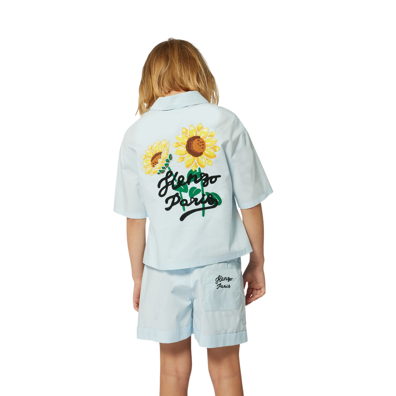 Short &agrave; taille &eacute;lastiqu&eacute;e KENZO KIDS 
                        FILLE