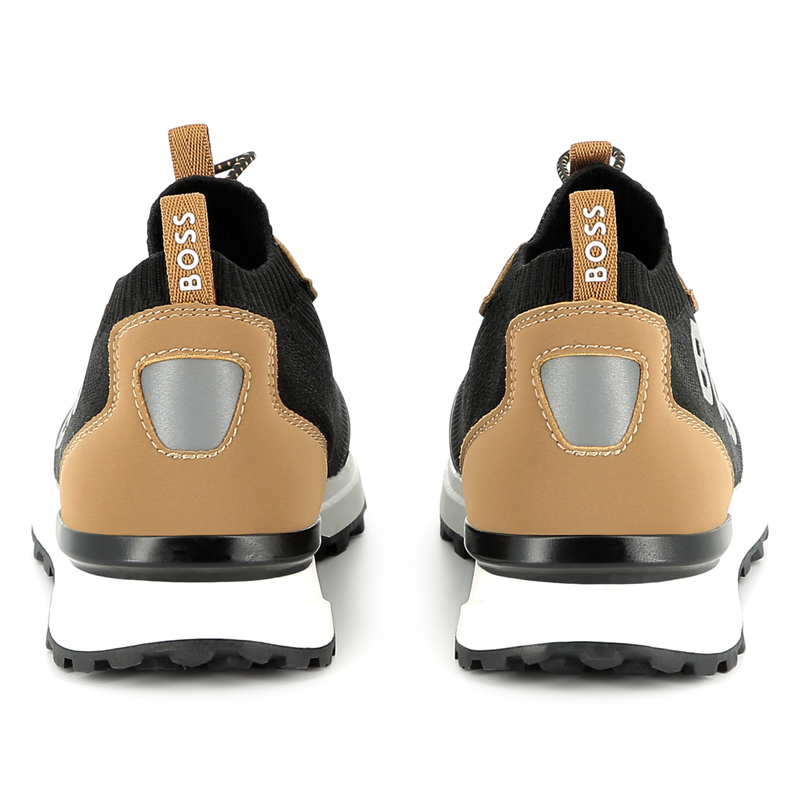 Baskets avec lacets &eacute;lastiqu&eacute;s BOSS 
                        GARCON