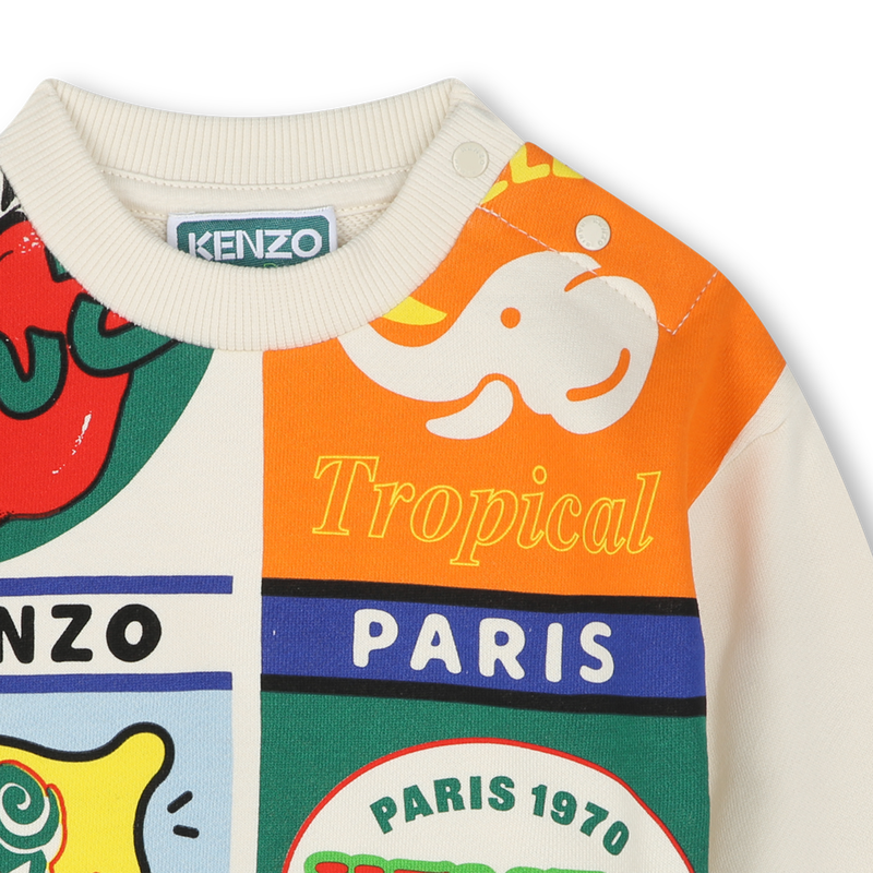 Fleece sweater KENZO KIDS 
                        BOY