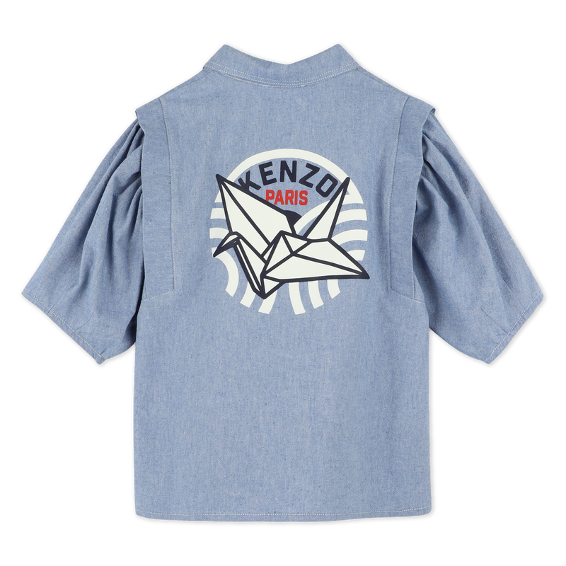 Chemise &agrave; manches courtes KENZO KIDS 
                        FILLE