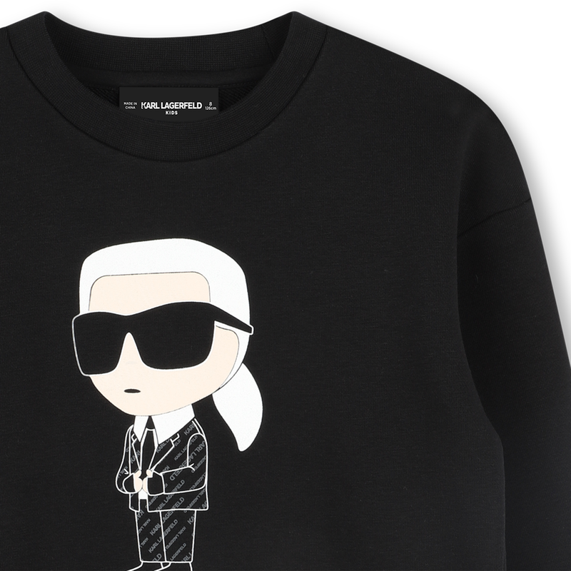 Sweat-shirt imprim&eacute; KARL LAGERFELD KIDS 
                        GARCON