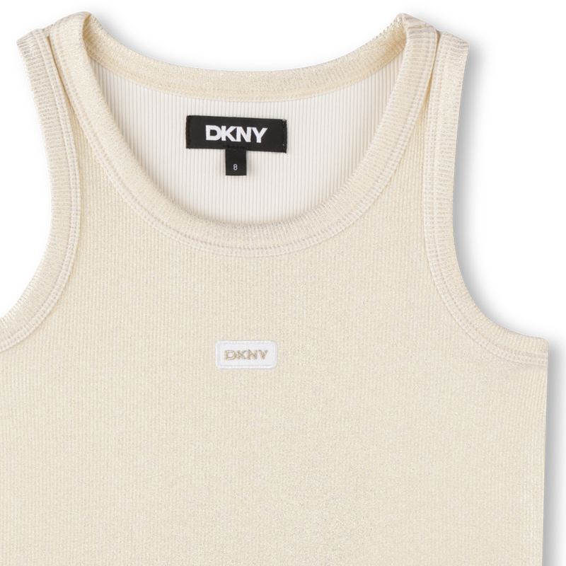 D&eacute;bardeur &agrave; c&ocirc;tes 2x2 DKNY 
                        FILLE