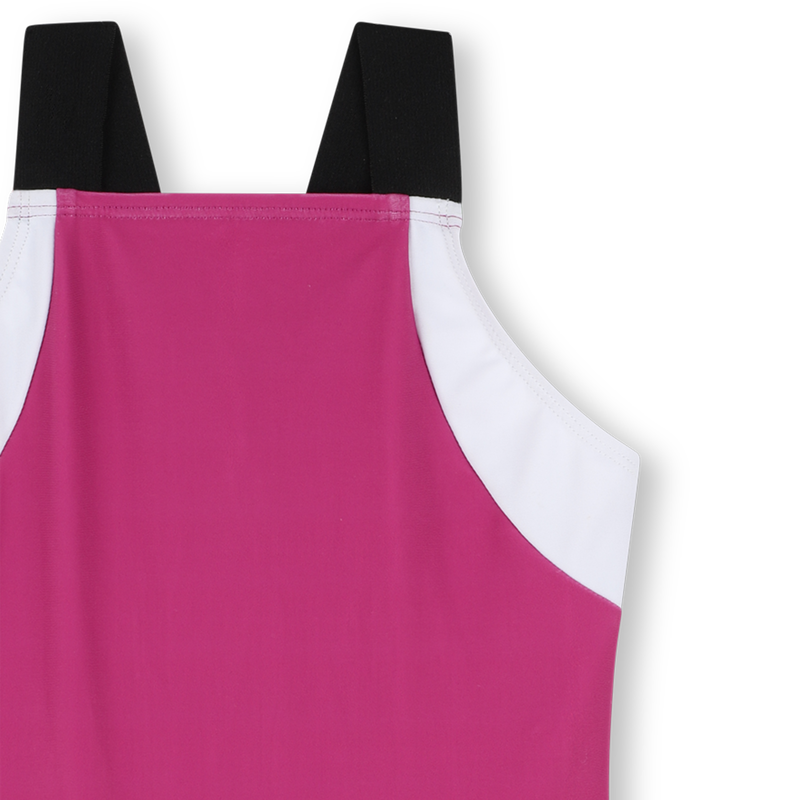 Maillot 1 pi&egrave;ce tricolore DKNY 
                        FILLE