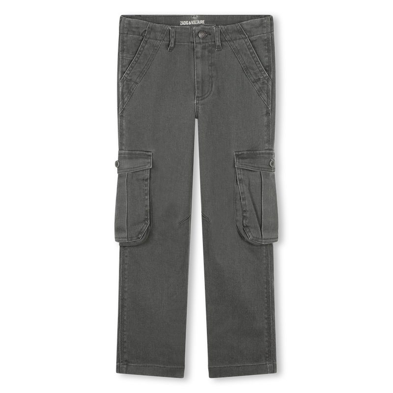 Pantalon cargo boutonn&eacute; ZADIG & VOLTAIRE 
                        GARCON
