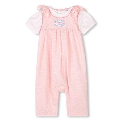 Set kruippakje en T-shirt KENZO KIDS GIRL