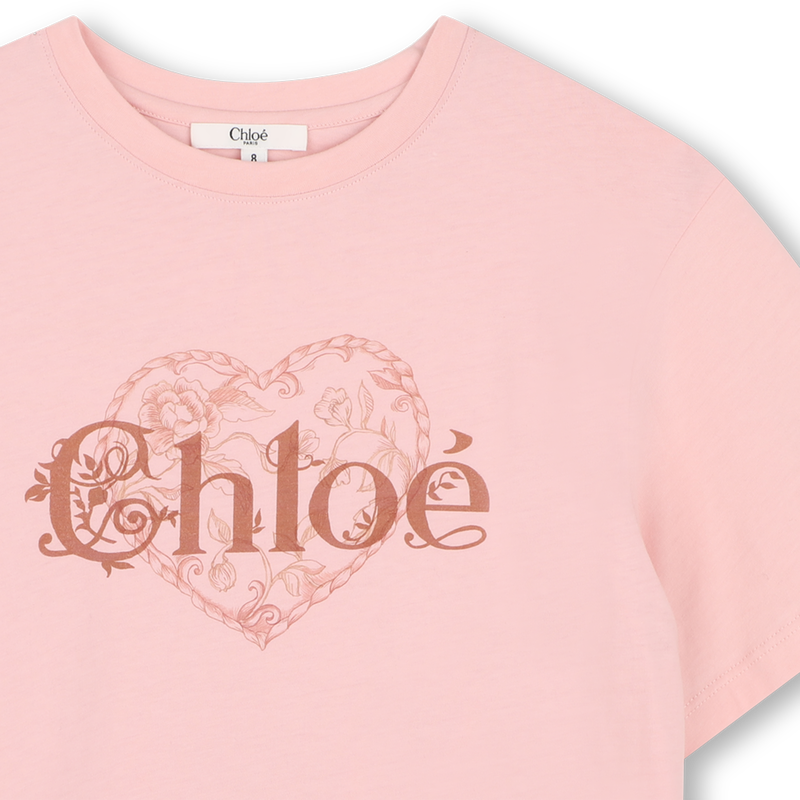Tee-shirt manches courtes CHLOE 
                        FILLE