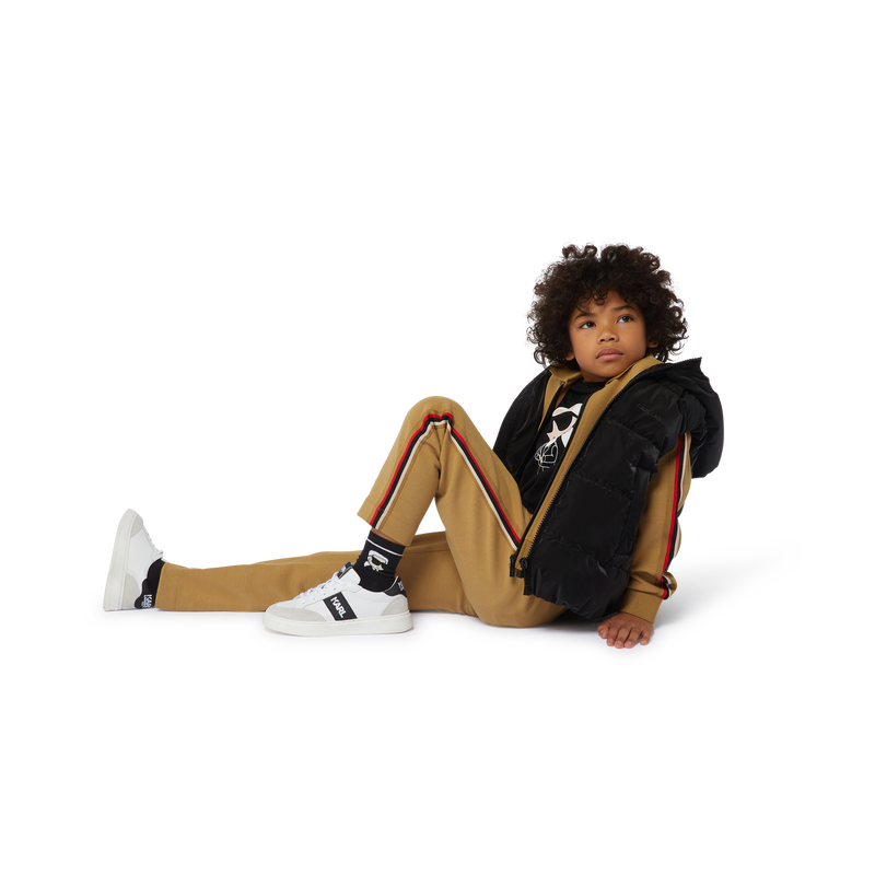 Joggingbroek met strepen KARL LAGERFELD KIDS 
                        BOY