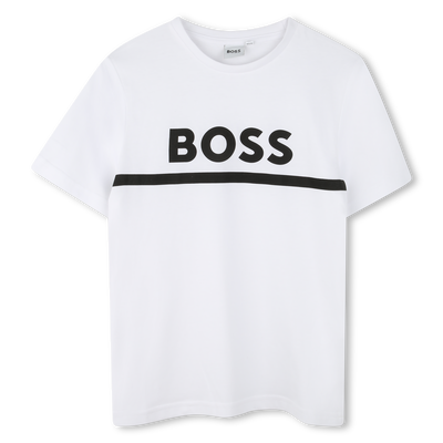 T-SHIRT MET KORTE MOUWEN BOSS BOY