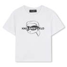 T-shirt &agrave; manches courtes KARL LAGERFELD KIDS 
                    FILLE
