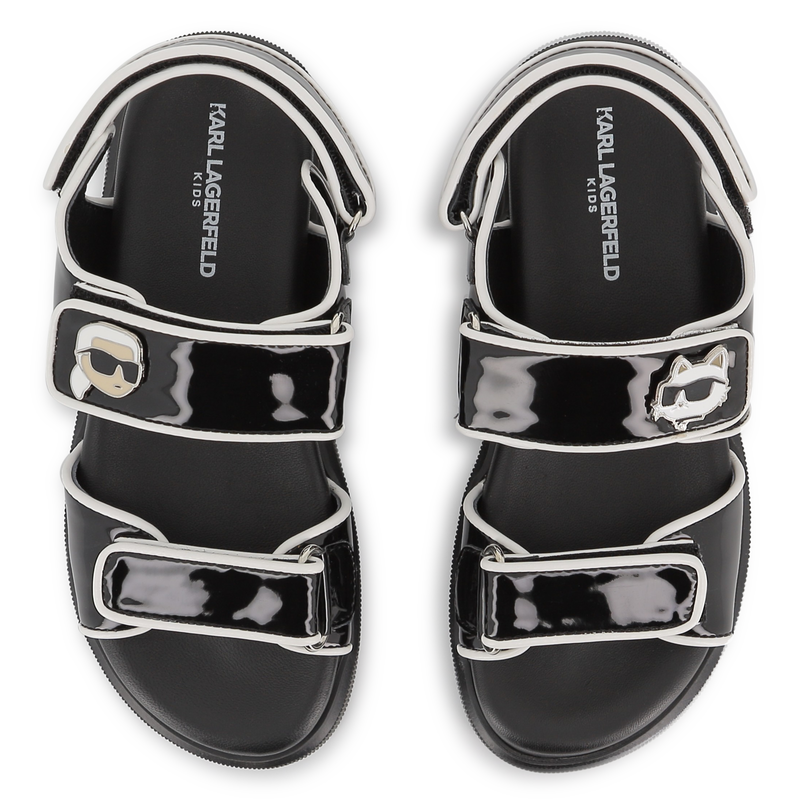 SANDALEN MET BANDJES KARL LAGERFELD KIDS 
                        GIRL