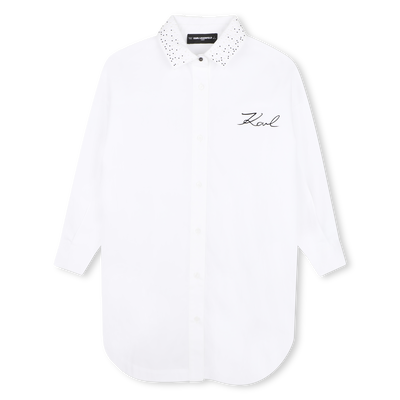 Robe chemise KARL LAGERFELD KIDS FILLE