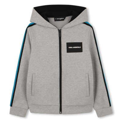 HOODIE MET RITS KARL LAGERFELD KIDS BOY
