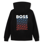 SWEAT A CAPUCHE BOSS 
                    GARCON
