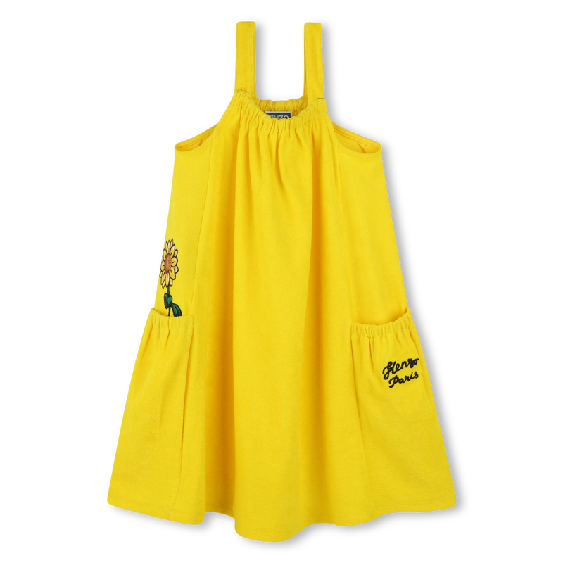 Robe avec broderies KENZO KIDS 
                        FILLE